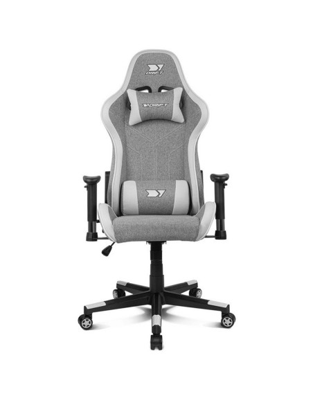 Silla gaming drift dr90 pro gris - blanca