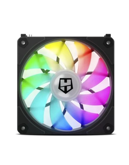 Ventilador caja nox hummer easylink argb 120mm negro