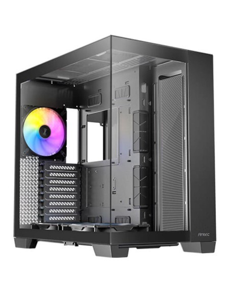Caja ordenador gaming antec c8 argb atx vidrio negro