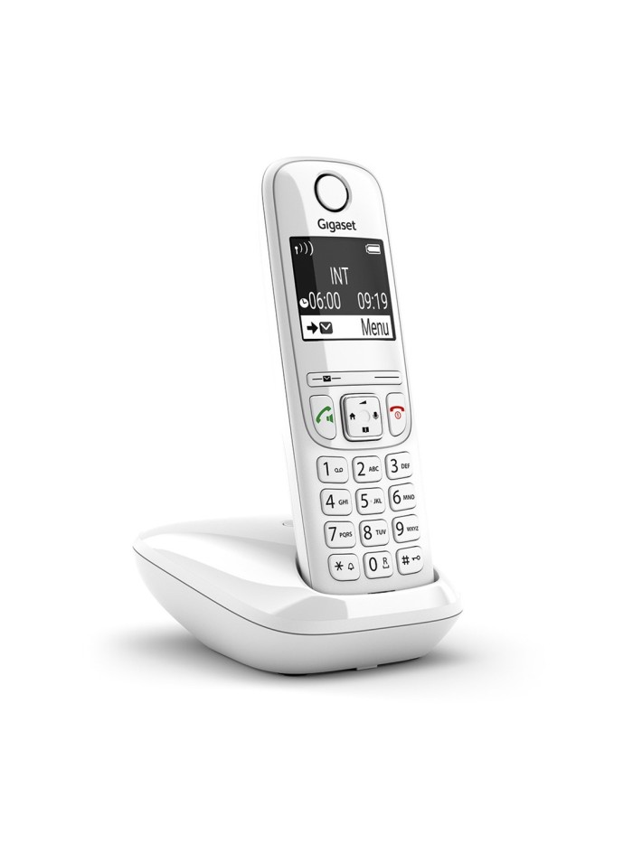 Telefono fijo inalambrico gigaset a690 iberia blanco 100 numeros agenda Telefono fijo inalambrico gigaset a690 iberia blanco 100 numeros agenda