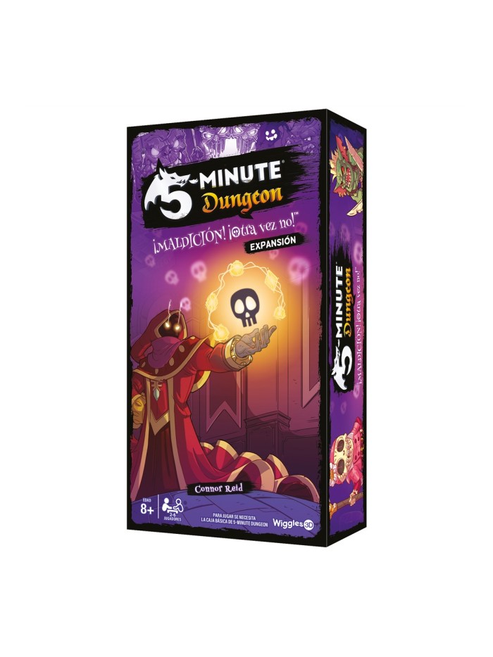 Juego de mesa 5 minute dungeon ¡maldición! ¡otra vez no! edad recomendada 8 años Juego de mesa 5 minute dungeon ¡maldición! ¡otra vez no! edad recomendada 8 años