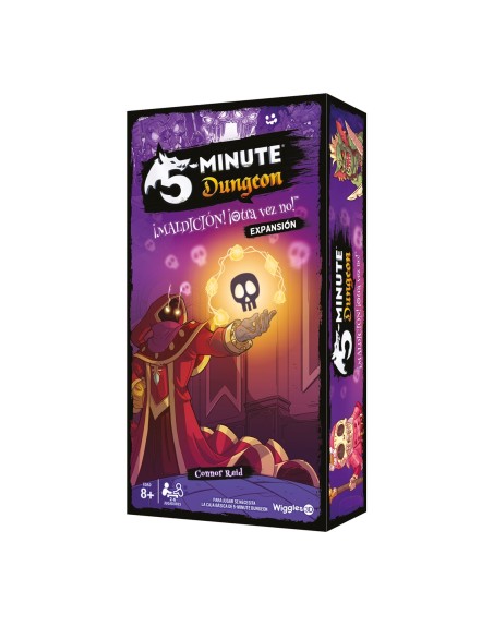 Juego de mesa 5 minute dungeon ¡maldición! ¡otra vez no! edad recomendada 8 años