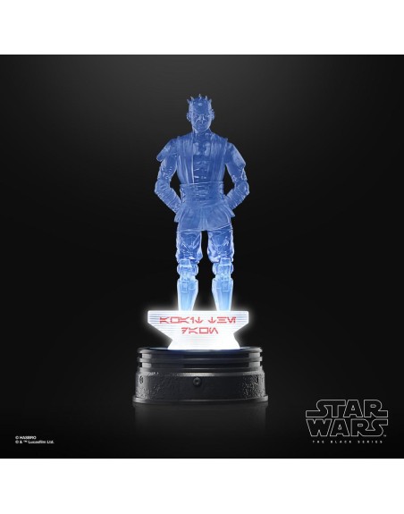 Figura hasbro star wars the black series holocomm collection darth maul