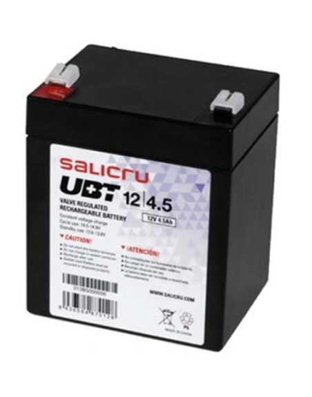 Bateria agm salicru compatible para sais 4.5ah 12v