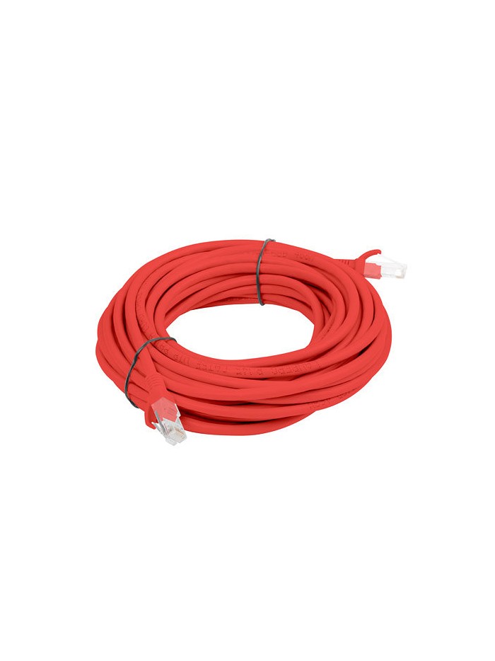 Latiguillo lanberg cat.6 utp 5m rojo