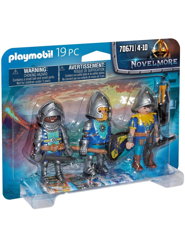 Playmobil set de 3 caballeros de novelmore Playmobil set de 3 caballeros de novelmore