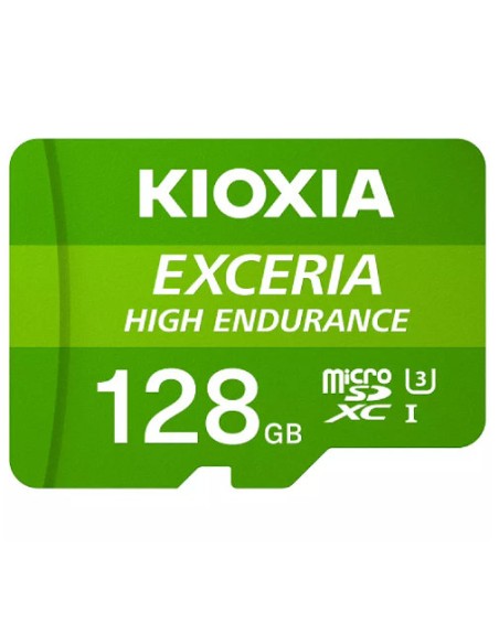 Tarjeta micro sd kioxia 128gb exceria high endurance uhs - i c10 r98 con adaptador