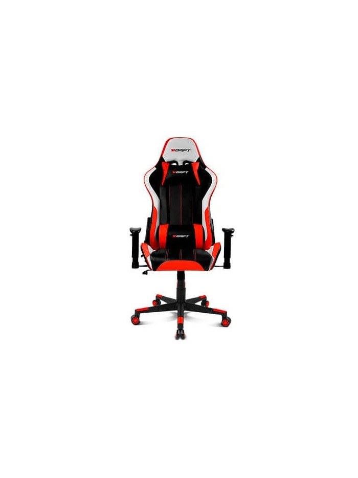 Silla gaming drift dr175 rojo incluye cojines cervical y lumbar Silla gaming drift dr175 rojo incluye cojines cervical y lumbar