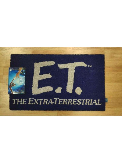 Felpudo 60x40 e.t. logo e.t. azul