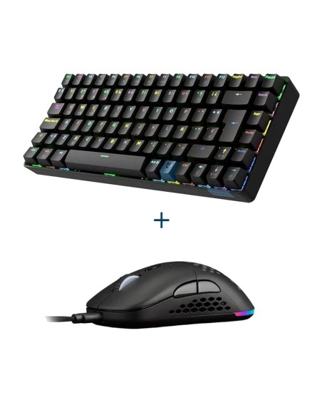 Teclado + raton gaming hiditech pac010039 negro