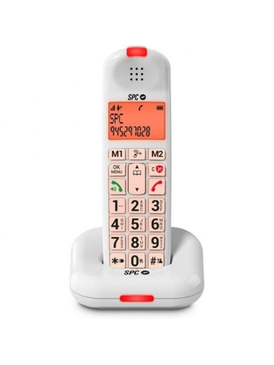Telefono inalambrico spc comfort kairo blanco