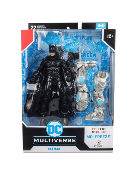 Figura mcfarlane dc multiverse collect to build mr. freeze - batman 18 cm