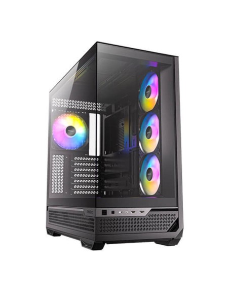 Caja ordenador gaming antec fishtank c7 atx argb cristal templado usb 3.2 negro