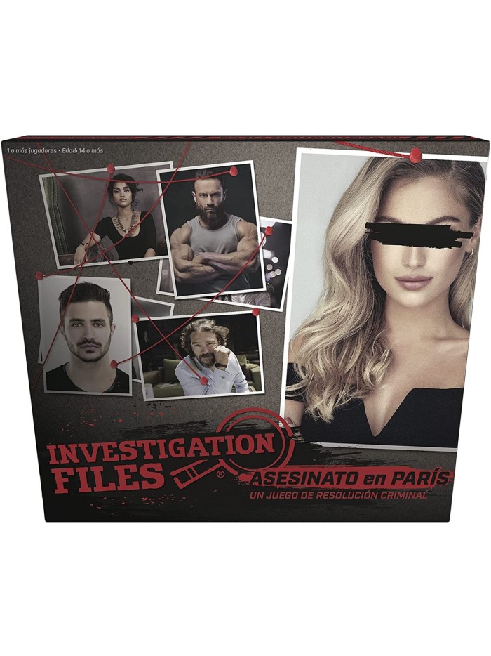 Juego de mesa investigation files: asesinato en paris pegi 14 Juego de mesa investigation files: asesinato en paris pegi 14