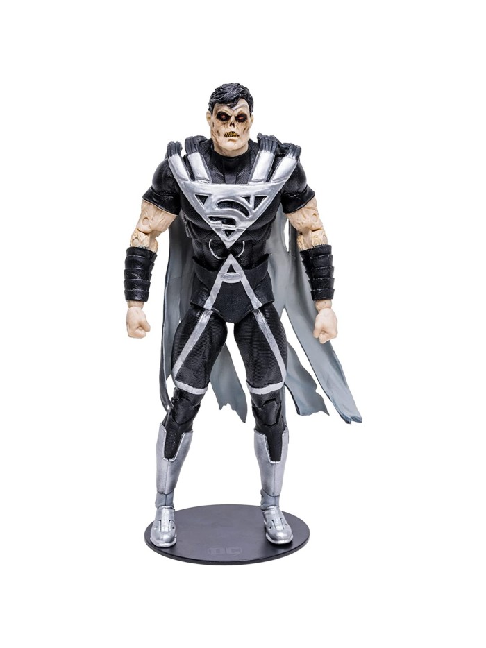 Figura mcfarlane toys dc comics multiverse build a superman blackest night Figura mcfarlane toys dc comics multiverse build a superman blackest night