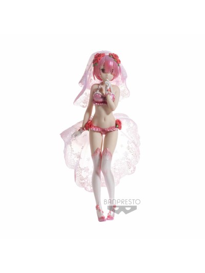 Figura banpresto re: zero starting life in another world ram chronicle exq