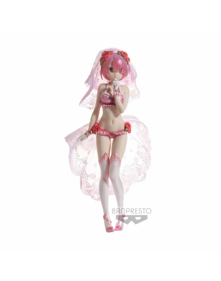 Figura banpresto re: zero starting life in another world ram chronicle exq