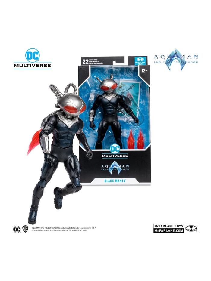 Figura mcfarlane toys dc aquaman 2 movie 7in - black manta Figura mcfarlane toys dc aquaman 2 movie 7in - black manta