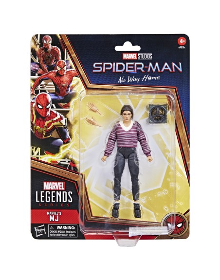 Figura hasbro marvel legends series spider - man no way home mj