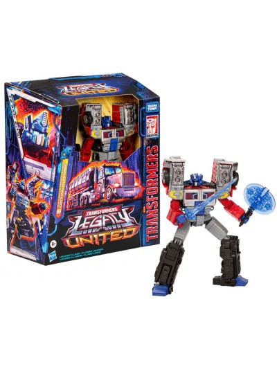 Figura hasbro transformers legaly united leader class optimus prime