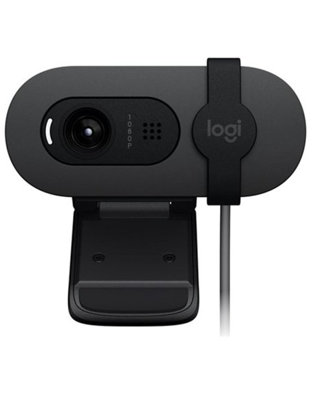 Webcam logitech brio 105 grafito full hd - usb