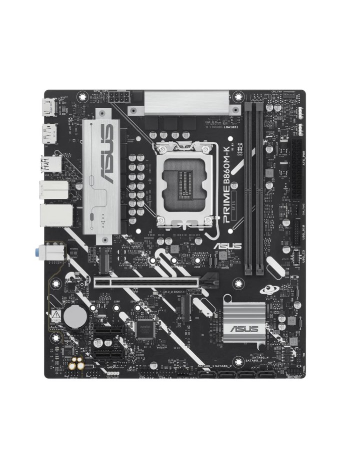 Placa base asus intel prme b860m - k socket 1851 ddr5 x2 max 128gb hdmi displayport matx Placa base asus intel prme b860m - k socket 1851 ddr5 x2 max 128gb hdmi displayport matx