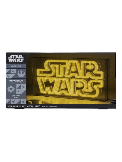 Lámpara paladone star wars logo led neon light