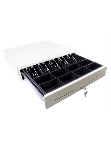 Cajon phoenix portamonedas automatico modelo g blanco 46 x 46 cm