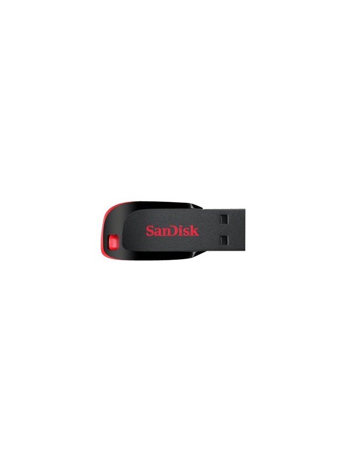 Memoria usb 2.0 sandisk 128gb cruzer blade rojo Memoria usb 2.0 sandisk 128gb cruzer blade rojo