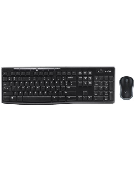 Teclado + mouse logitech mk270 wireless inalambrcio frances