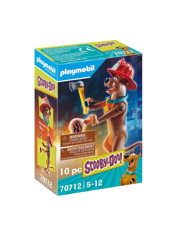 Playmobil scooby - doo! figura coleccionable bombero Playmobil scooby - doo! figura coleccionable bombero
