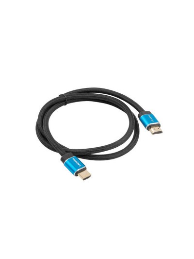 Cable hdmi lanberg m - m v2.0 premium certificate 1m negro