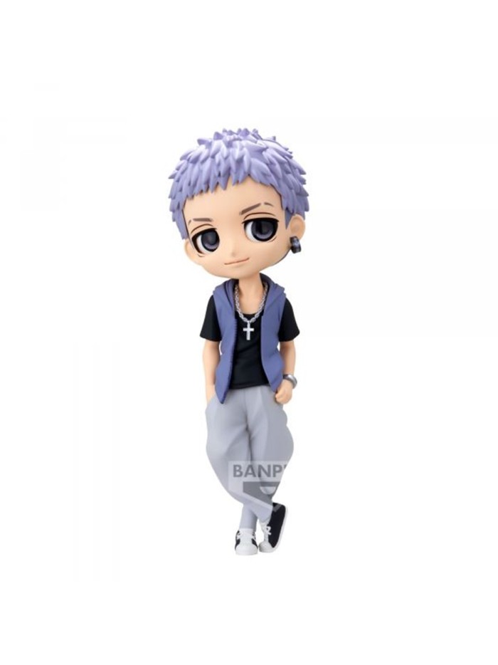 Figura banpresto q posket tokyo revengers takashi mitsuya plain clothes ver.a 14cm Figura banpresto q posket tokyo revengers takashi mitsuya plain clothes ver.a 14cm