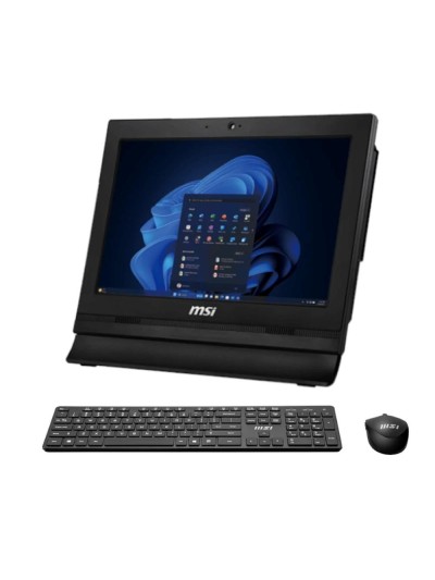 Ordenador aio msi pro ap162t - 007xes n100 4gb 256gb freedos 15 pulgadas tactil negro