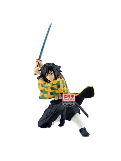 Figura banpresto demon slayer kimetsu no yaiba vibration stars giyu tomioka 11cm