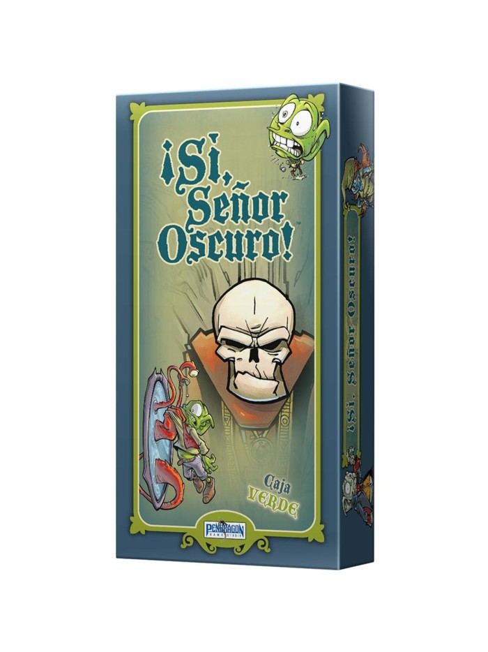 Juego de mesa ¡sí señor oscuro! caja verde pegi 8 Juego de mesa ¡sí señor oscuro! caja verde pegi 8
