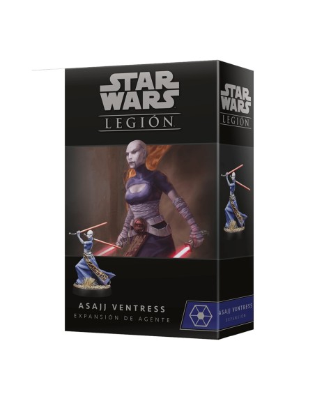 Juego de mesa star wars legion asajj ventress edad recomendada 14 años