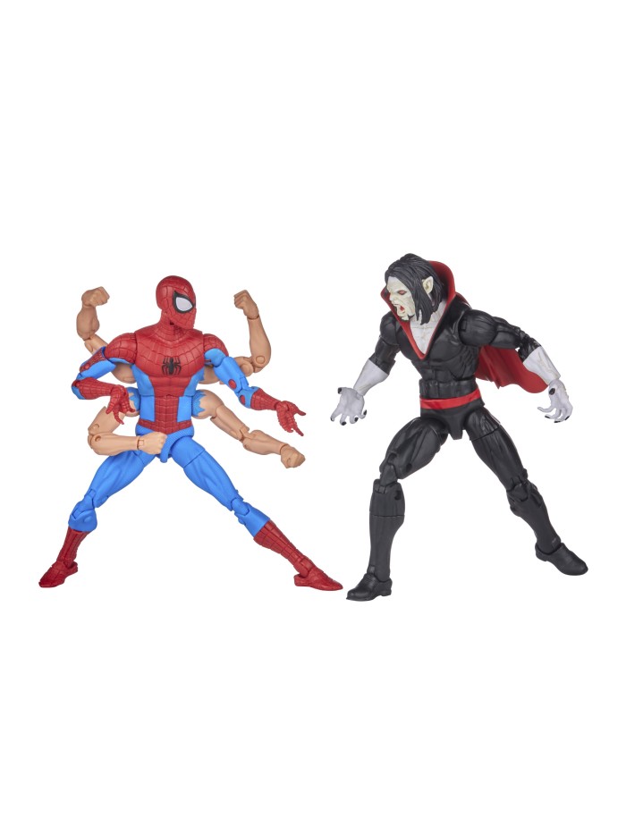 Pack 2 figuras hasbro marvel legends series spider - man & morbus Pack 2 figuras hasbro marvel legends series spider - man & morbus