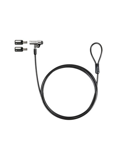 Cable seguridad tipo nano tooq con llave para portatil 1.5m