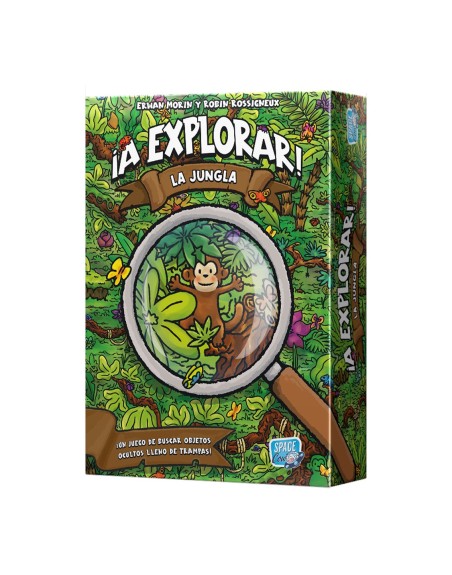 Juego de mesa ¡a explorar! la jungla edad recomendada 6 años