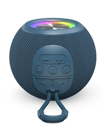 Altavoz hama ball shape mono azul