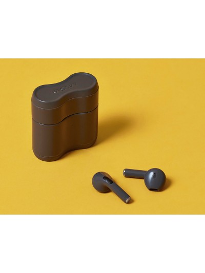 Auriculares groovy tws wireless color gris oscuro