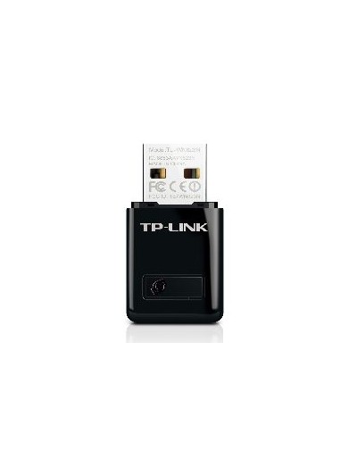 Adaptador usb 2.0 wifi 300 mbps tp - link formato mini