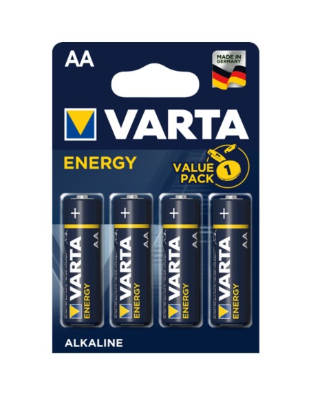 Blister pilas varta alcalinas energy lr6 aa - 4 pilas