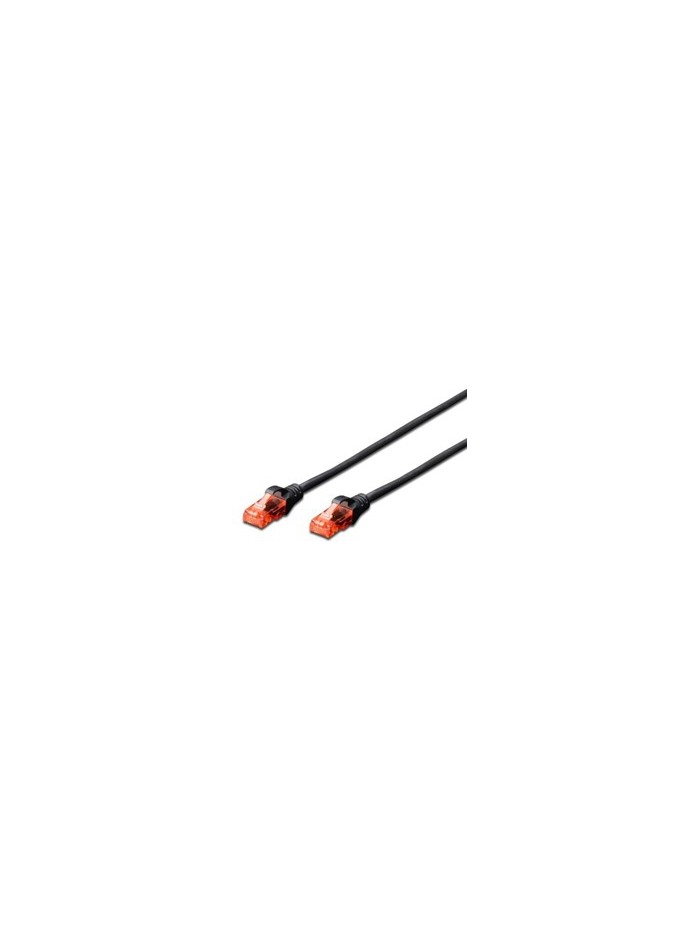 Cable red ewent latiguillo rj45 utp cat6 2m negro Cable red ewent latiguillo rj45 utp cat6 2m negro