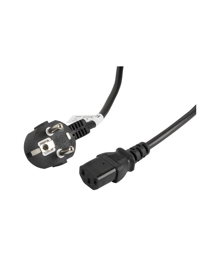 Cable de alimentacion lanberg schuko cee 7 - 7 a iec320 c13 3m Cable de alimentacion lanberg schuko cee 7 - 7 a iec320 c13 3m