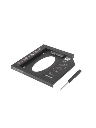 Adaptador lanberg disco duro 2.5 pulgadas 7mm