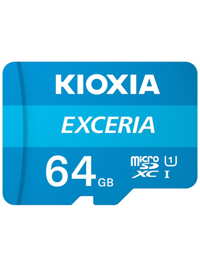 Tarjeta micro sd kioxia 64gb exceria uhs - i c10 r100 con adaptador Tarjeta micro sd kioxia 64gb exceria uhs - i c10 r100 con adaptador