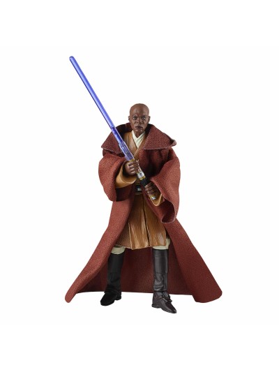 Figura hasbro mace windu 9 -5 cm sw el ataque de los clones star wars vintage f44955x0