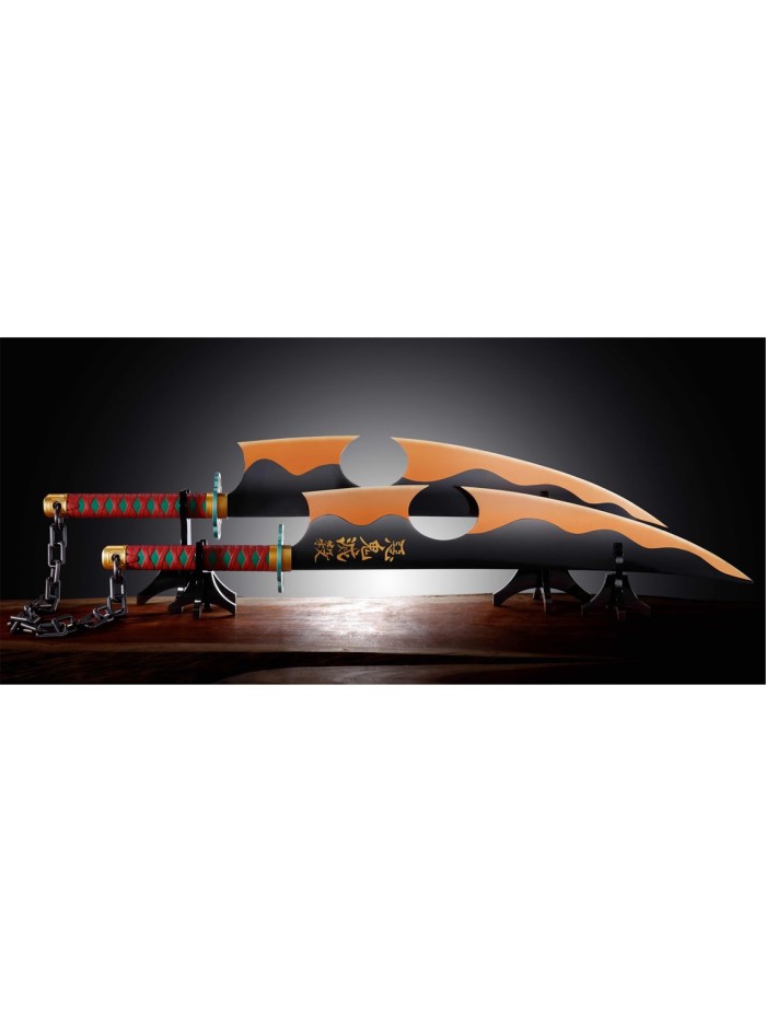 Replica tamashii nations proplica kimetsu no yaiba demon slayer espadas nichirin tengen uzui Replica tamashii nations proplica kimetsu no yaiba demon slayer espadas nichirin tengen uzui